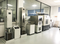 Laboratorium aspal. untuk mempersiapkan spesimen