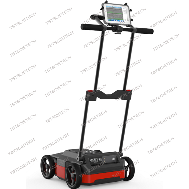 Survey Ground Penetrating Radar (GPR) frekuensi ganda untuk mendeteksi pipa