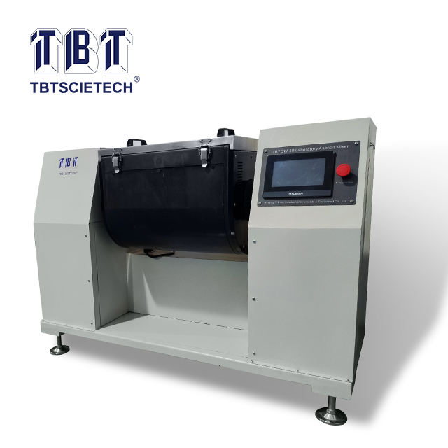 Mixer campuran aspal otomatis