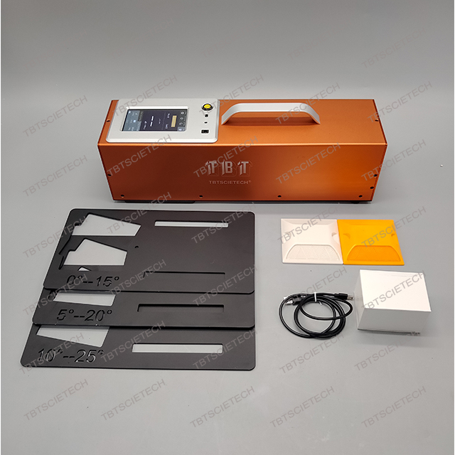 Retroreflectometer TBTTQ-1J Pengukur Portabel untuk marka jalan