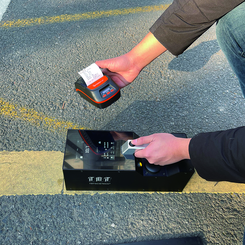 Retroreflectometer TBTRMR-2J Presisi Tinggi untuk marka jalan