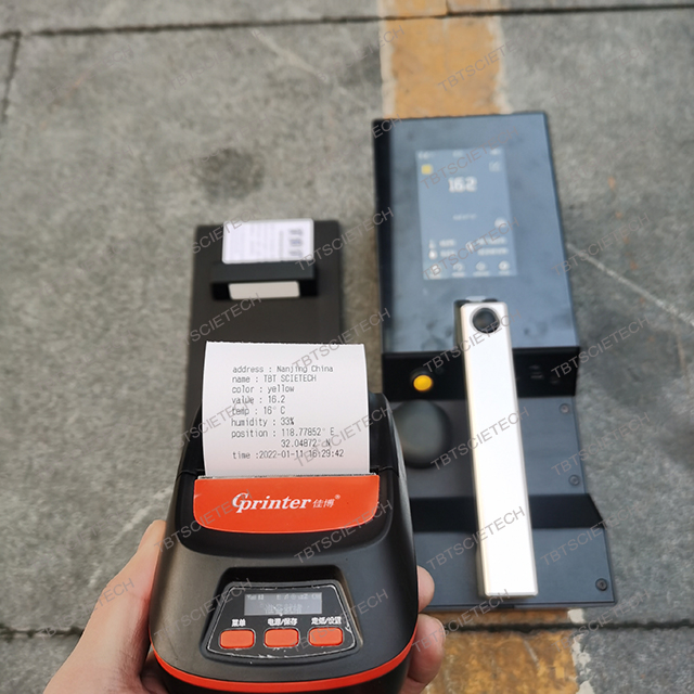 Retroreflectometer TBTRMR-2J Berkualitas Tinggi untuk marka jalan