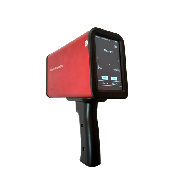 Retroreflectometer Pengukur Portabel untuk marka jalan