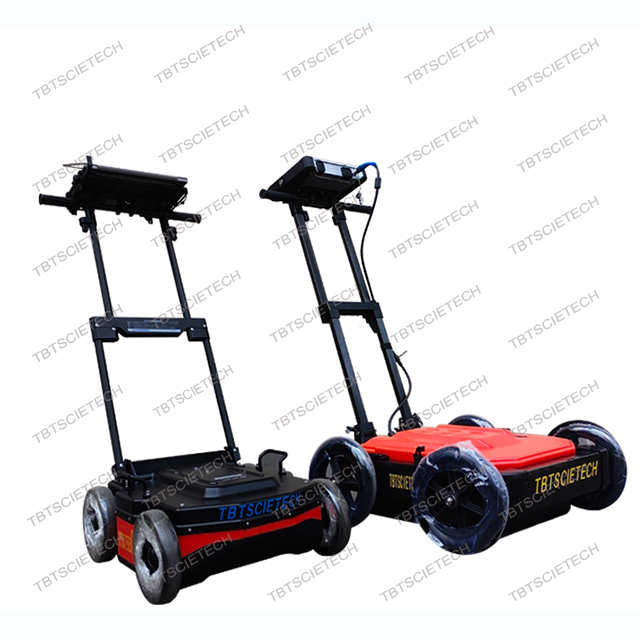 Survey Ground Penetrating Radar (GPR) frekuensi ganda untuk mendeteksi pipa