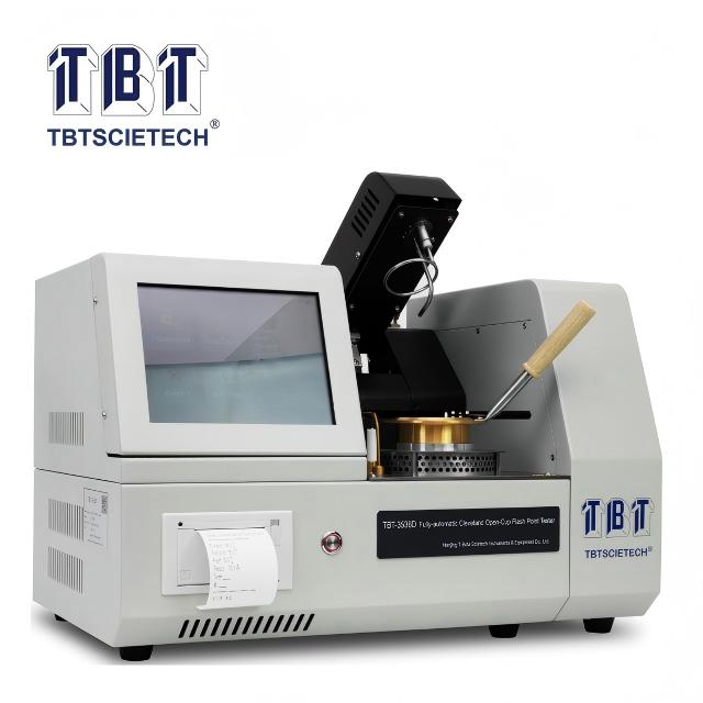 Cleveland Open Open Flash Point Tester sepenuhnya otomatis