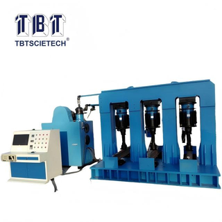 Mesin uji rel baja statis dan dinamis