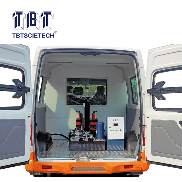 Deflectometer Weight Falling (FWD) --- Kendaraan Dipasang