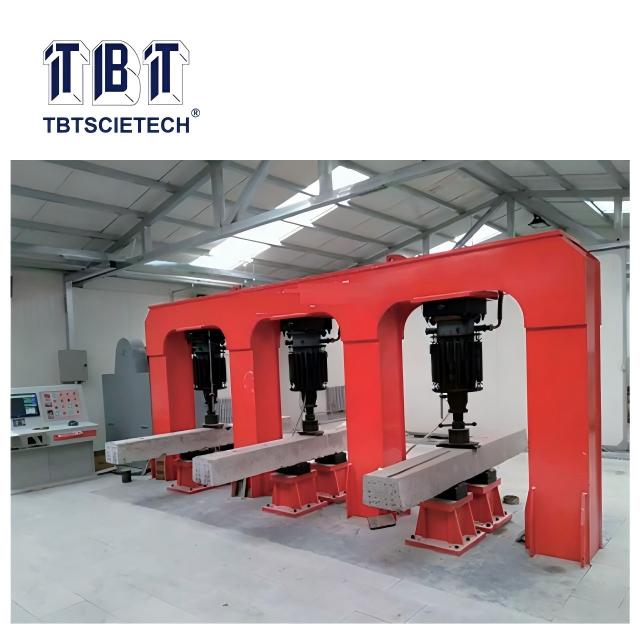 Mesin uji tidur rel statis dan dinamis 